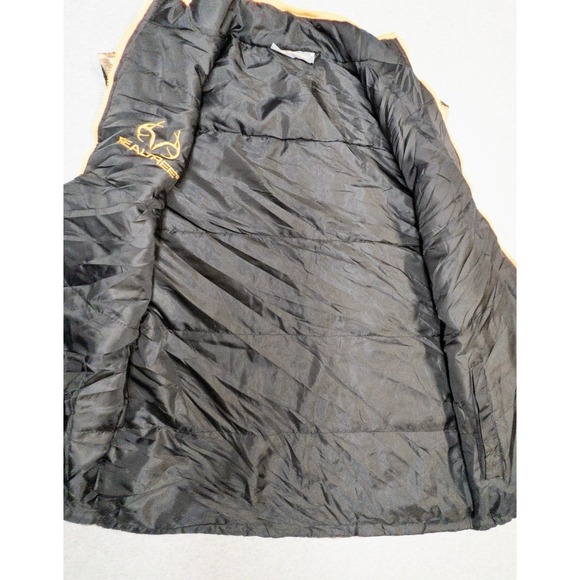 RealTree Edge Full Zip Camo Hunting Vest Reversable Black and Camo Mens Medium - Picture 7 of 11